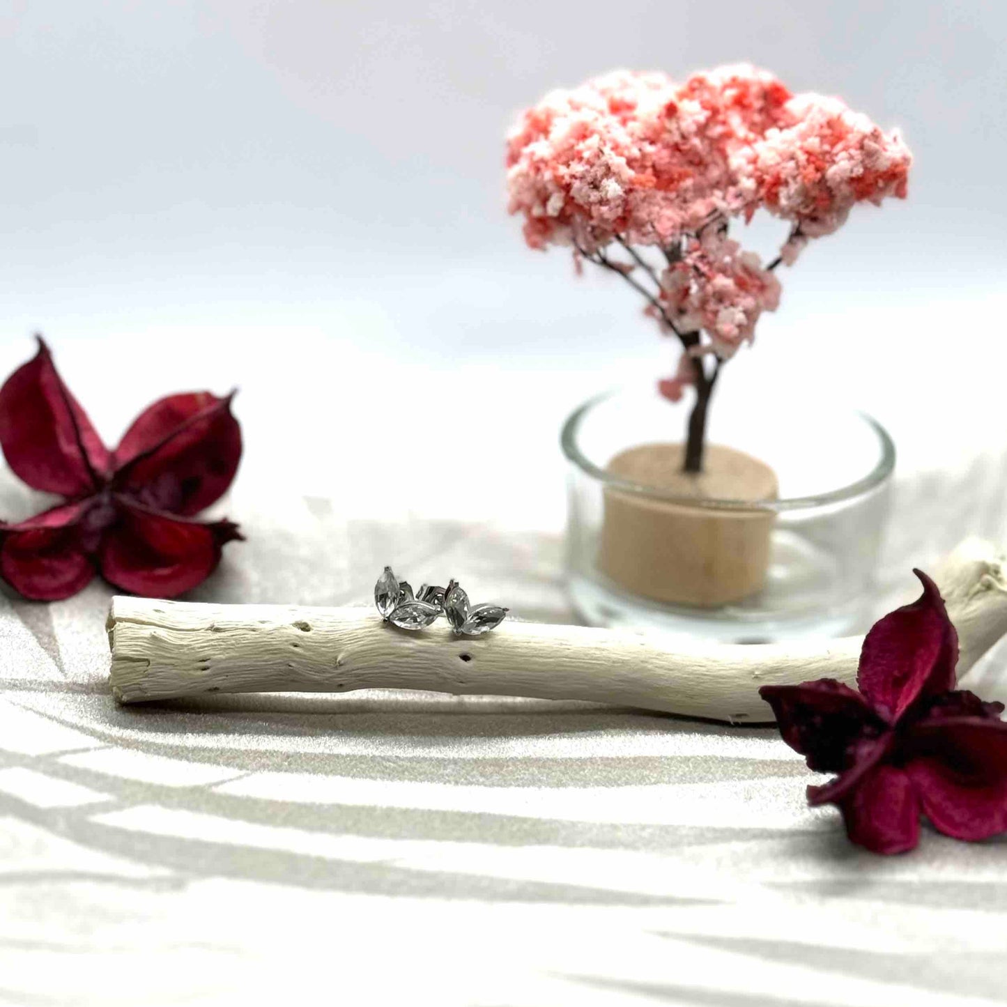 Vlinder Oorbel zilver
