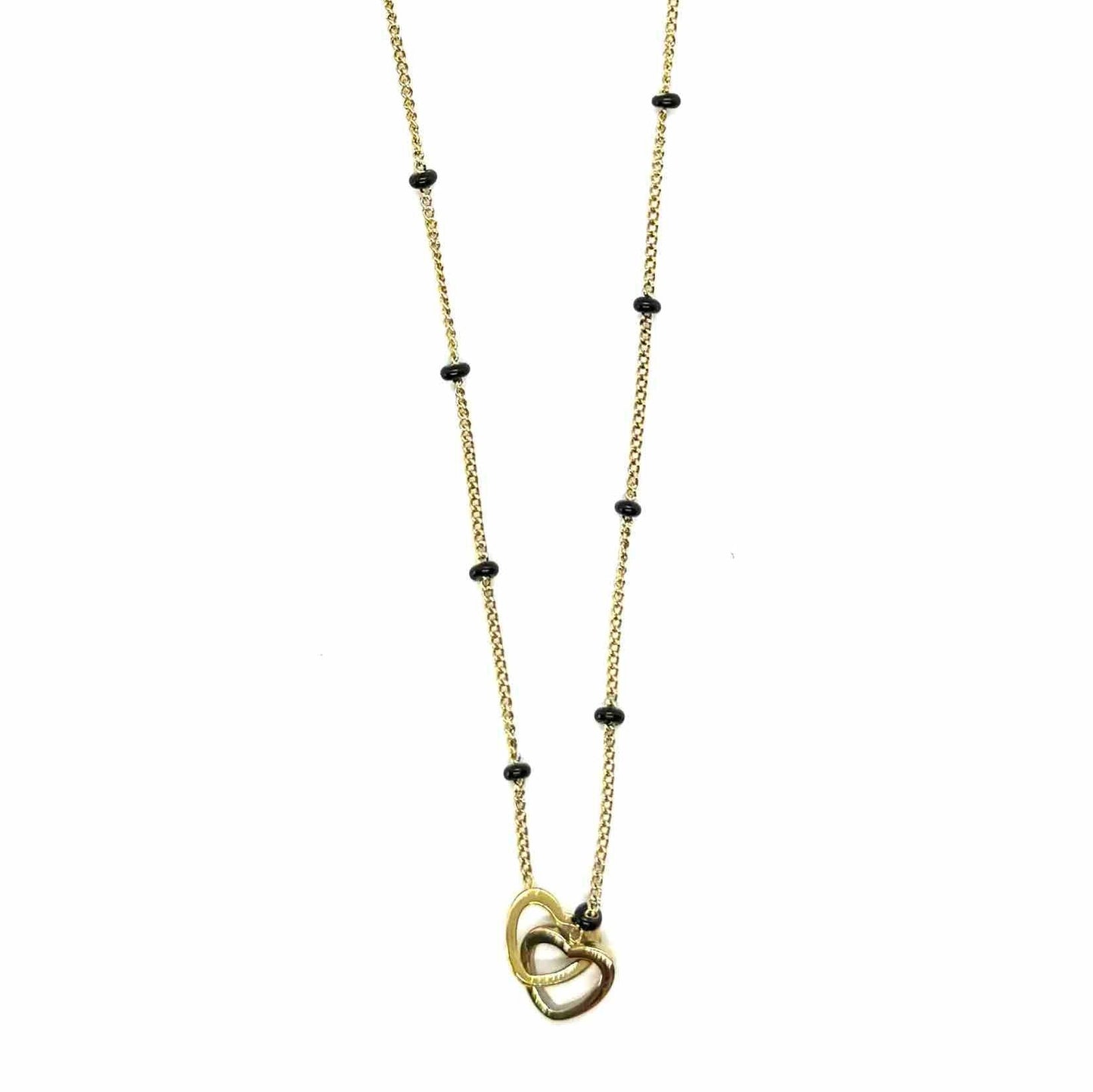 Gouden ketting hartjes