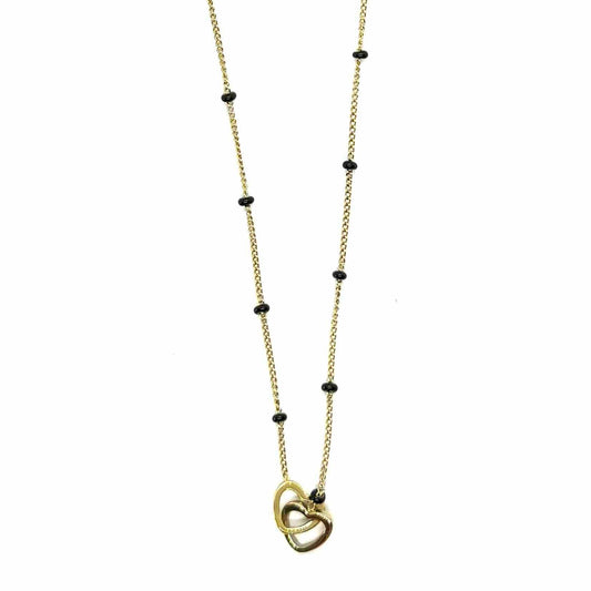 Gouden ketting hartjes
