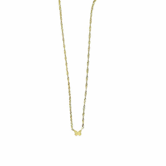 Gouden ketting vlinder