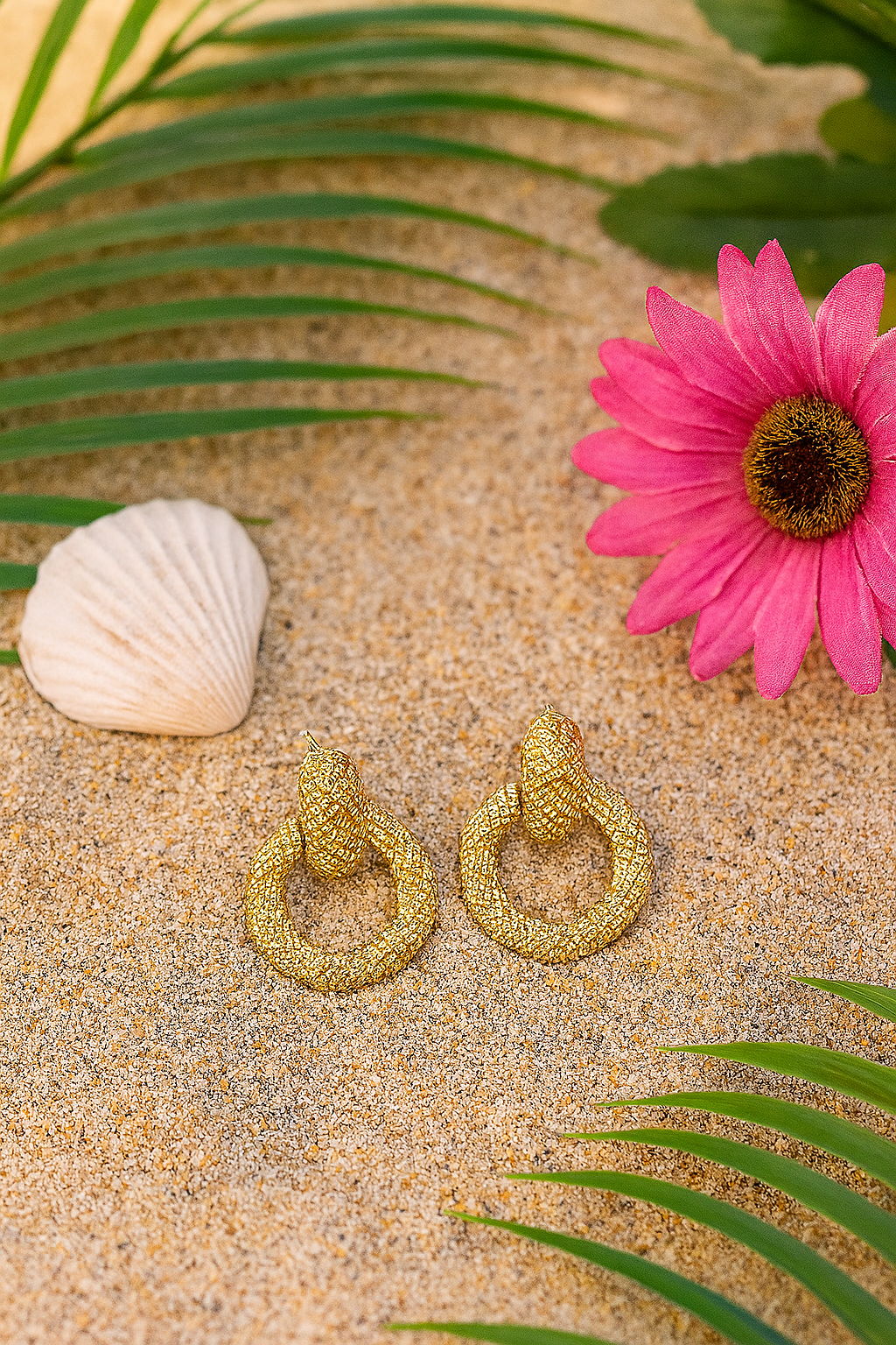 Dolce Luciana Gouden Oorbellen