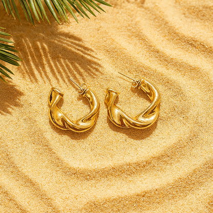 Catherina Gulia Gouden Oorbellen