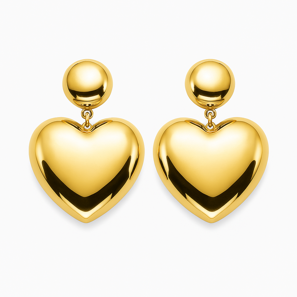 Valentina Livia Gouden Oorbellen